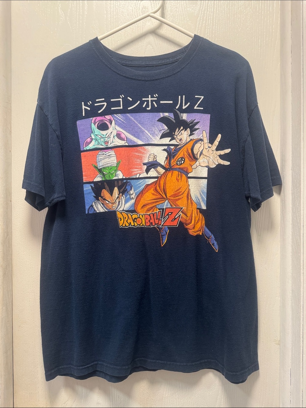 Dragon Ball Z Graphic Tee - Navy Short Sleeve